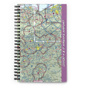 K & D Airways Airport (2OI8) VFR Sectional Notebook
