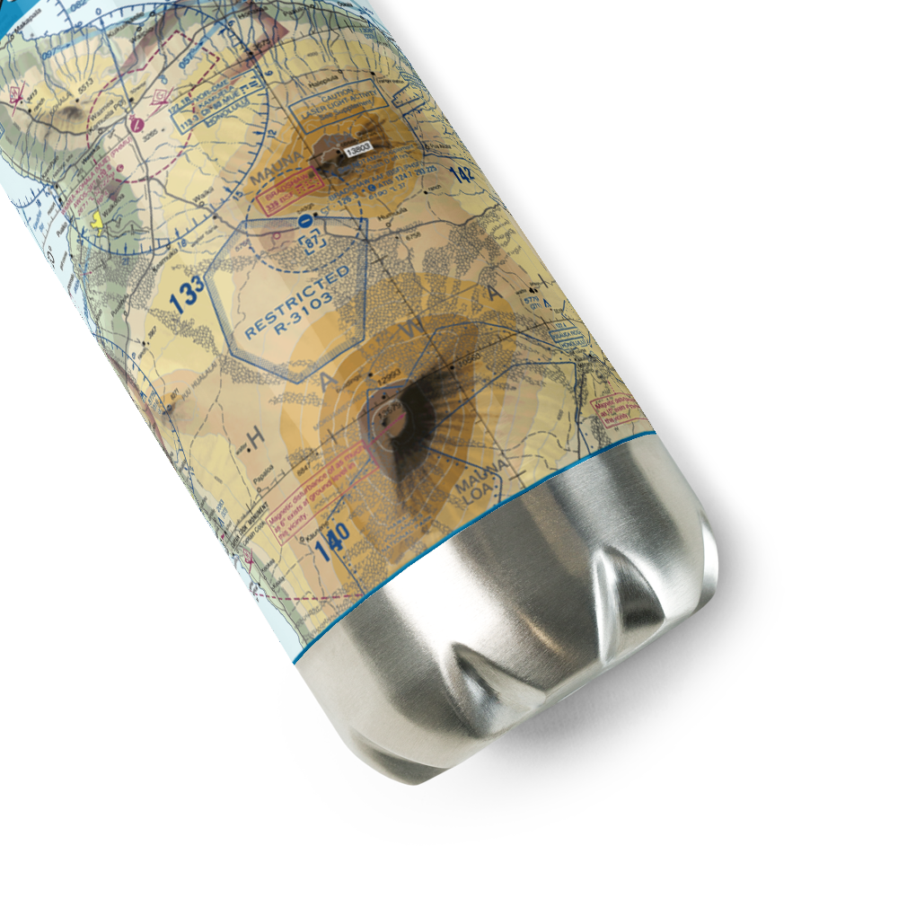 Bradshaw Army Airfield (BSF) VFR Sectional Water Bottle 