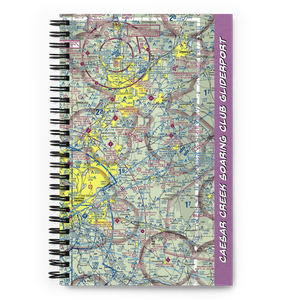 Caesar Creek Soaring Club Gliderport (2OH9) VFR Sectional Notebook