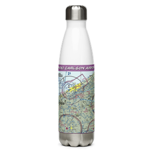 Carlson Airport (PN06) VFR Sectional Water Bottle
