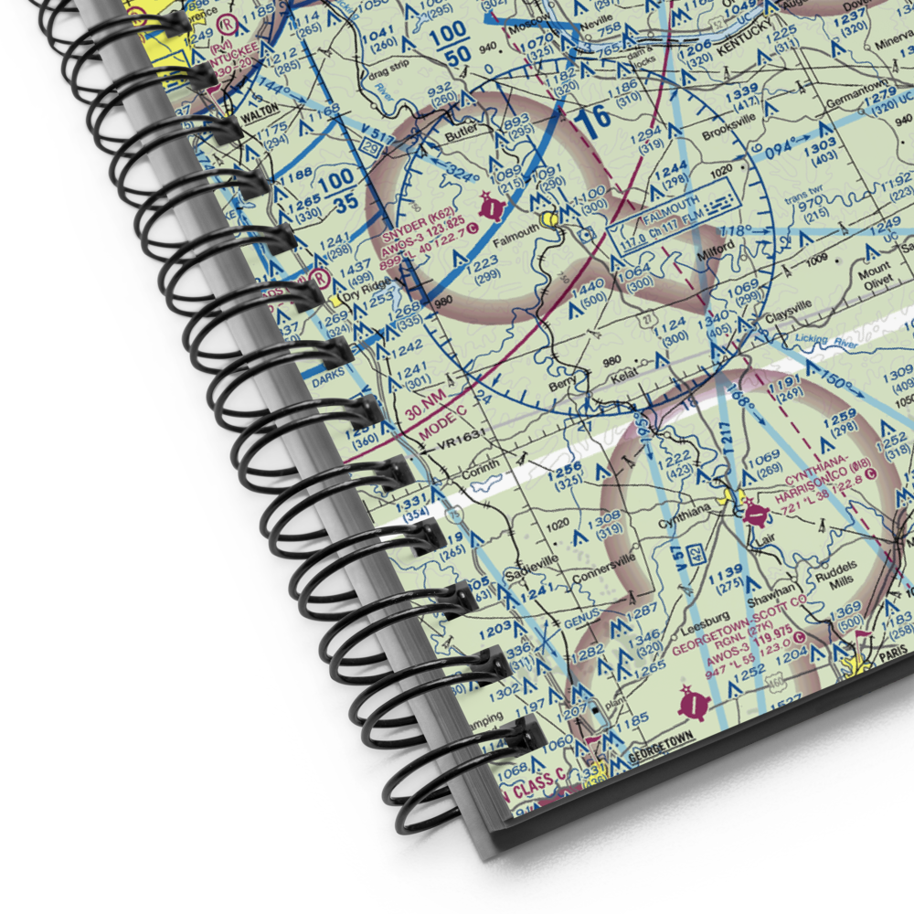 Utter Field (2OA7) VFR Sectional Notebook 