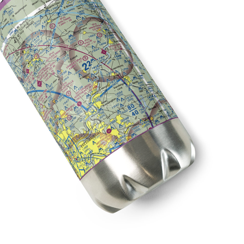 Snider Seaplane Base (PN24) VFR Sectional Water Bottle 