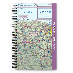 Byron Airpark (2NY4) VFR Sectional Notebook