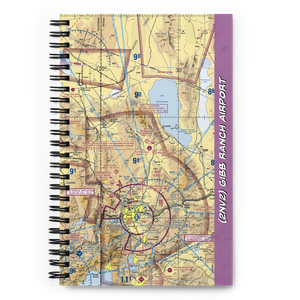Gibb Ranch Airport (2NV2) VFR Sectional Notebook