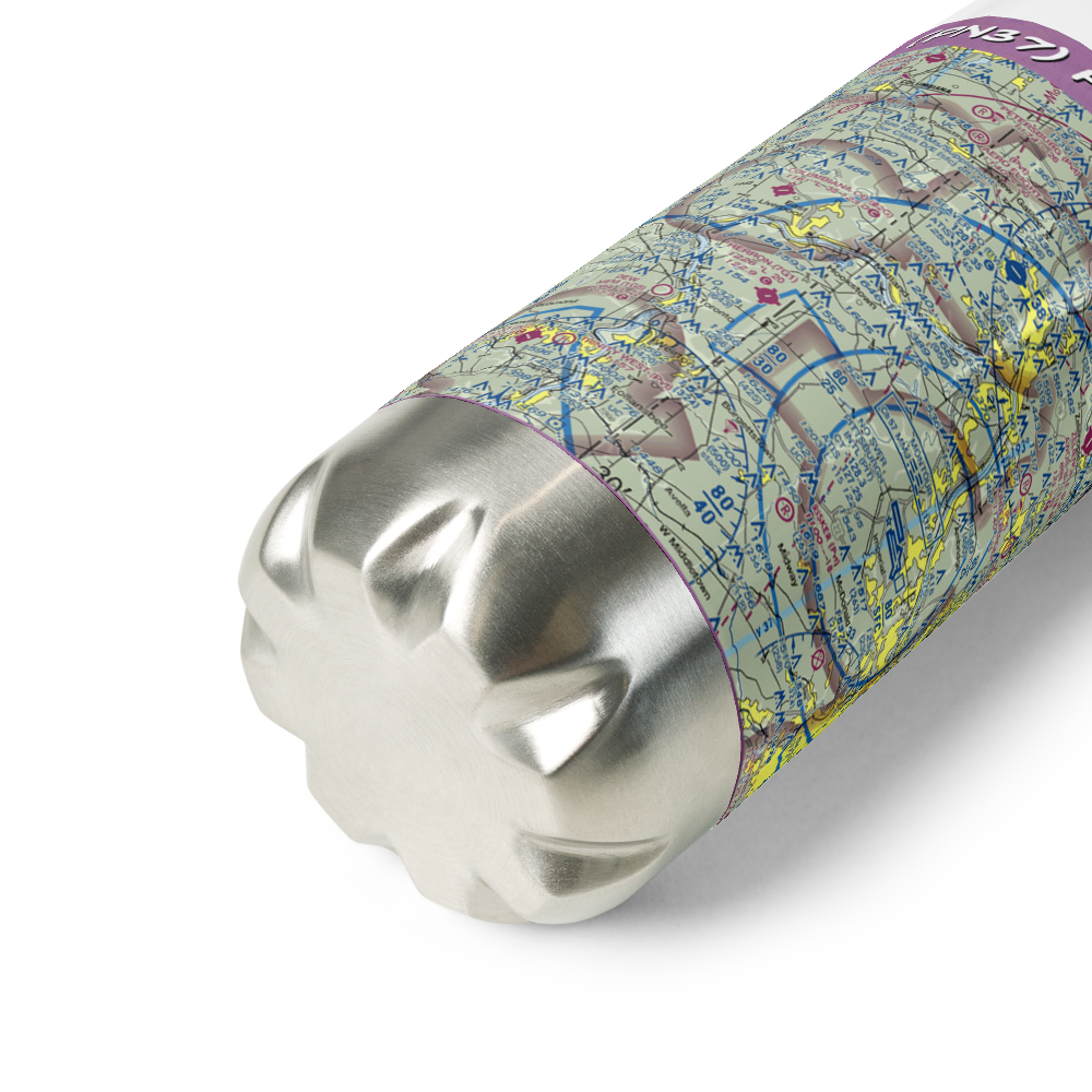 Fino Airport (PN37) VFR Sectional Water Bottle 