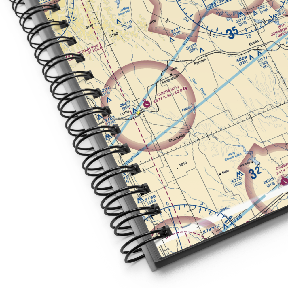 Fiese Airstrip (2NE5) VFR Sectional Notebook 
