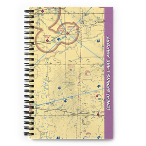 Spring Lake Airport (2NE4) VFR Sectional Notebook
