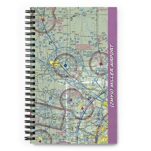 Miller Airport (2MY4) VFR Sectional Notebook