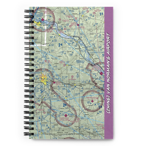 Van Norman's Airport (2MN6) VFR Sectional Notebook