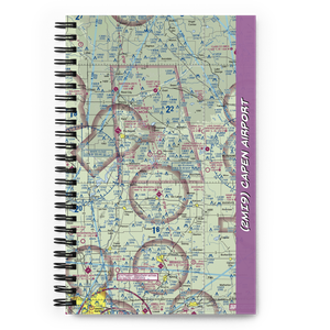 Capen Airport (2MI9) VFR Sectional Notebook