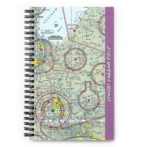 Vassar Field (2MI8) VFR Sectional Notebook