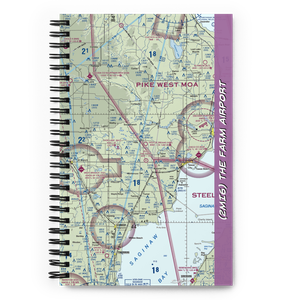 The Farm Airport (2MI6) VFR Sectional Notebook