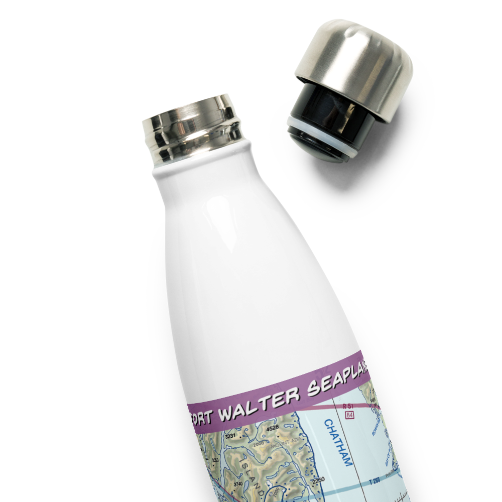 Port Walter Seaplane Base (PWR) VFR Sectional Water Bottle 