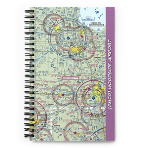 Woodside Airport (2MI0) VFR Sectional Notebook
