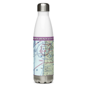 Wakonda Beach State Airport (R33) VFR Sectional Water Bottle