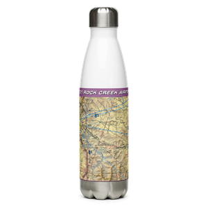 Rock Creek Airport (RC0) VFR Sectional Water Bottle