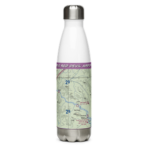 Red Devil Airport (RDV) VFR Sectional Water Bottle