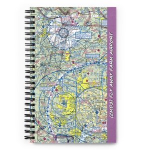 Fly Away Farm Airport (2MD3) VFR Sectional Notebook