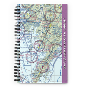 Anderson Farm Airport (2MD0) VFR Sectional Notebook