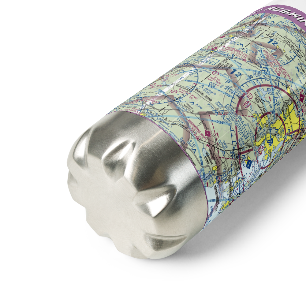 Keskinen Balloonport (RI16) VFR Sectional Water Bottle 
