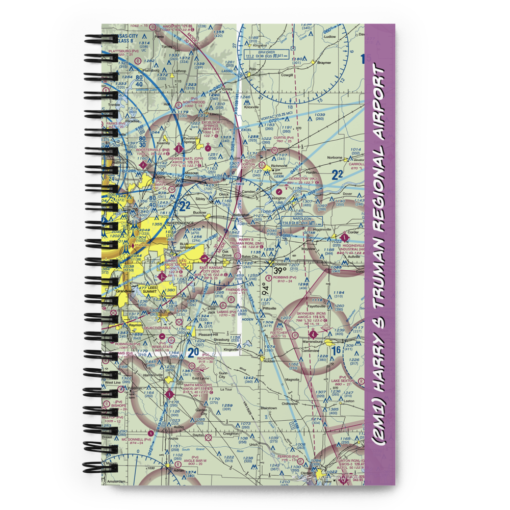 Harry S Truman Regional Airport (2M1) VFR Sectional Notebook 