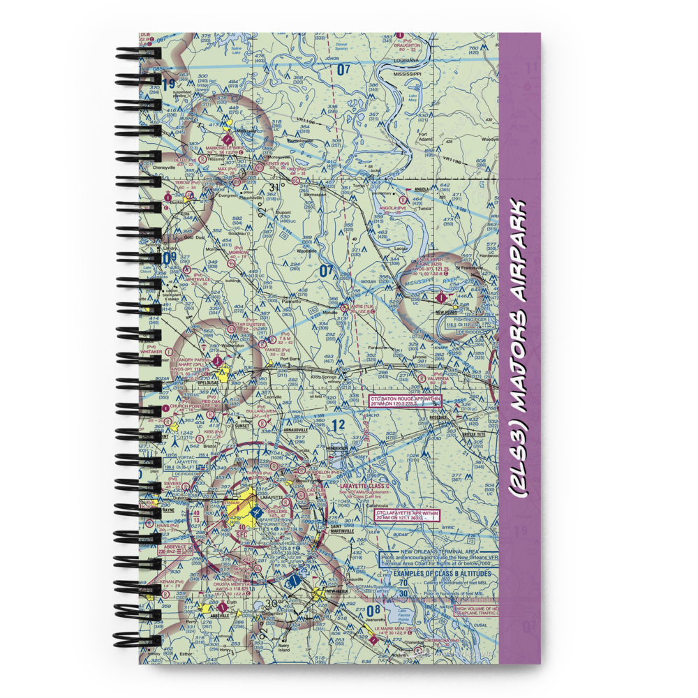 Majors Airpark (2LS3) VFR Sectional Notebook 