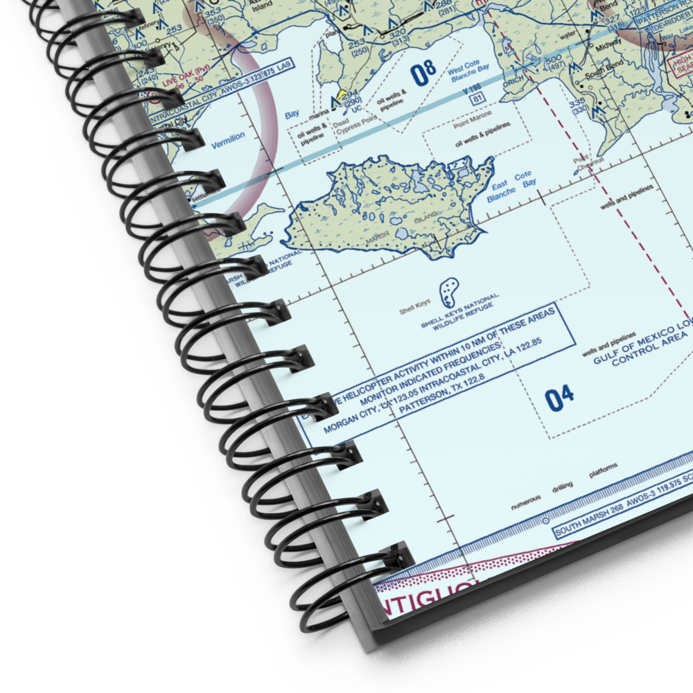 Chitimacha Air Park (2LS2) VFR Sectional Notebook 