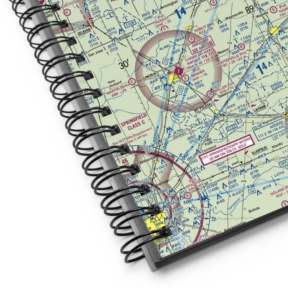 Roy Burden Restricted Landing Area (2LL3) VFR Sectional Notebook 