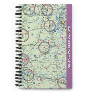 Costello Airport (2LA7) VFR Sectional Notebook