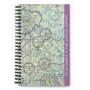 Bunkie Flying Service Airport (2LA4) VFR Sectional Notebook