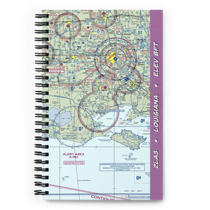 Exxon Intracoastal City Terminal Seaplane Base (2LA3) VFR Sectional Notebook