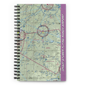 Stuber Flying Ranch Airport (2KS2) VFR Sectional Notebook