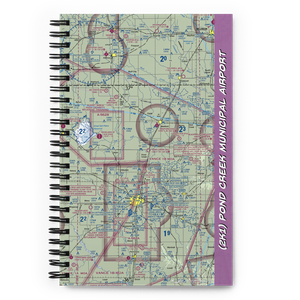 Pond Creek Municipal Airport (2K1) VFR Sectional Notebook