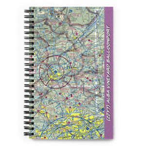 Alba Vineyard Balloonport (2JY7) VFR Sectional Notebook