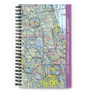 Pierson Municipal Airport (2J8) VFR Sectional Notebook