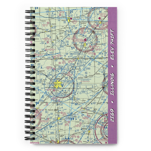 Schertz Aerial Service - Cooksville Airport (2IS9) VFR Sectional Notebook