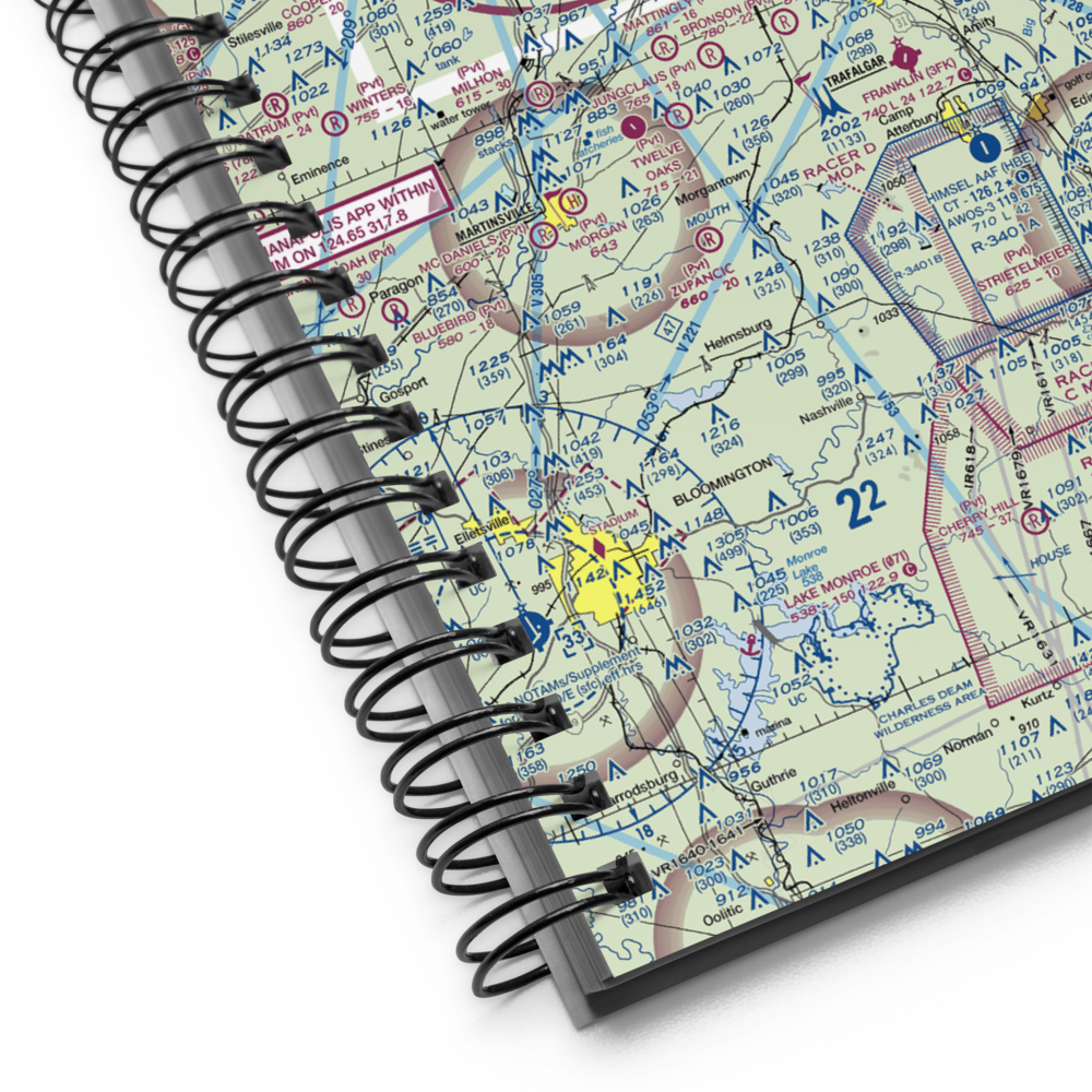 Berry Field (2IN9) VFR Sectional Notebook 