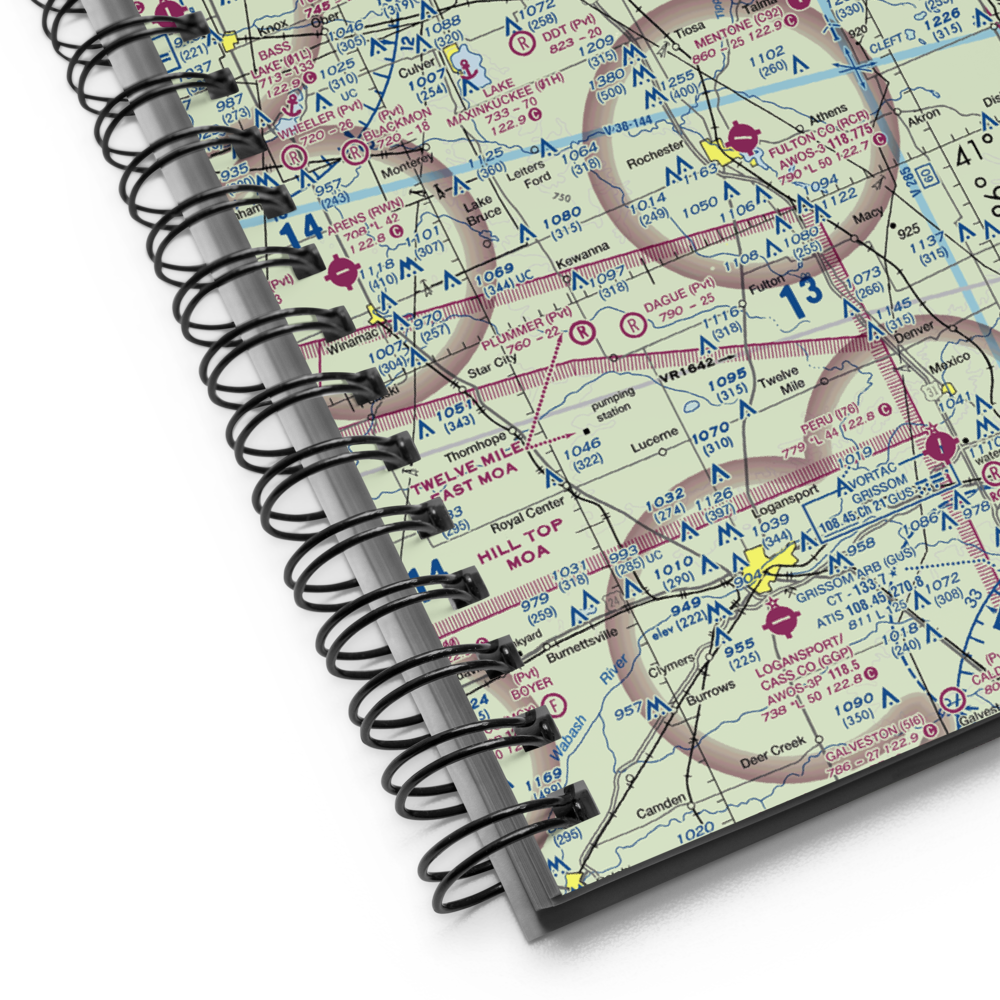 Scott Field (2IN4) VFR Sectional Notebook 