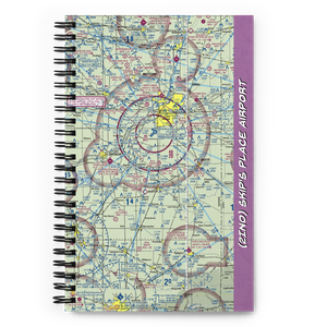 Skip's Place Airport (2IN0) VFR Sectional Notebook