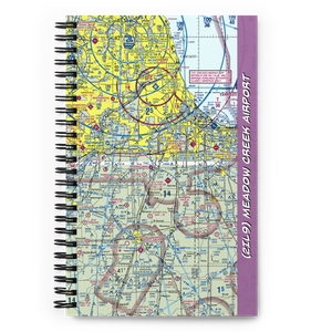 Meadow Creek Airport (2IL9) VFR Sectional Notebook