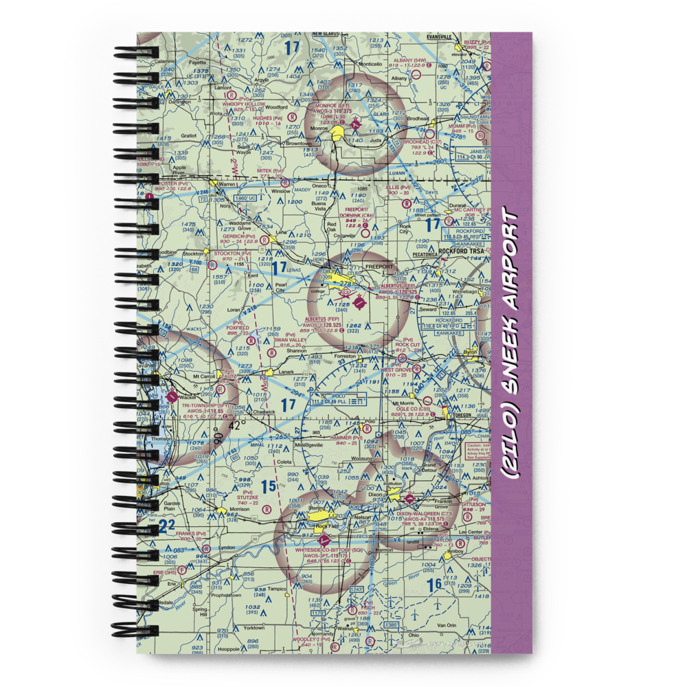 Sneek Airport (2IL0) VFR Sectional Notebook 
