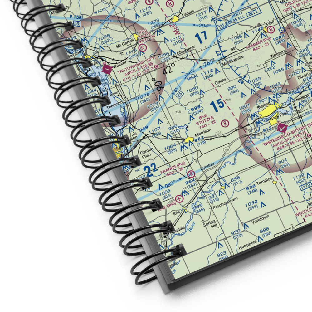 Sneek Airport (2IL0) VFR Sectional Notebook 