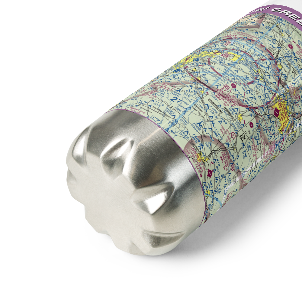 Green Pond Airport (SC39) VFR Sectional Water Bottle 