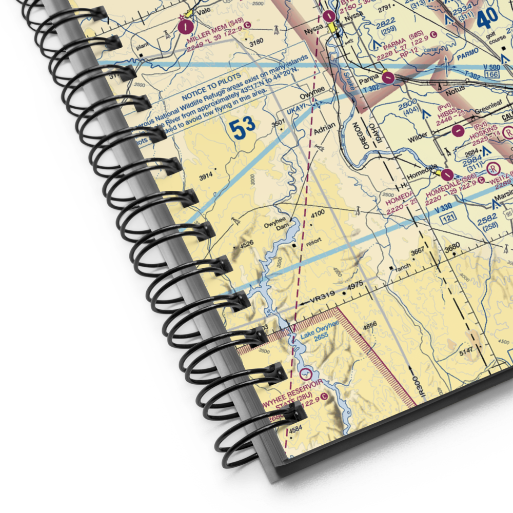 Lemons Field (2ID6) VFR Sectional Notebook 