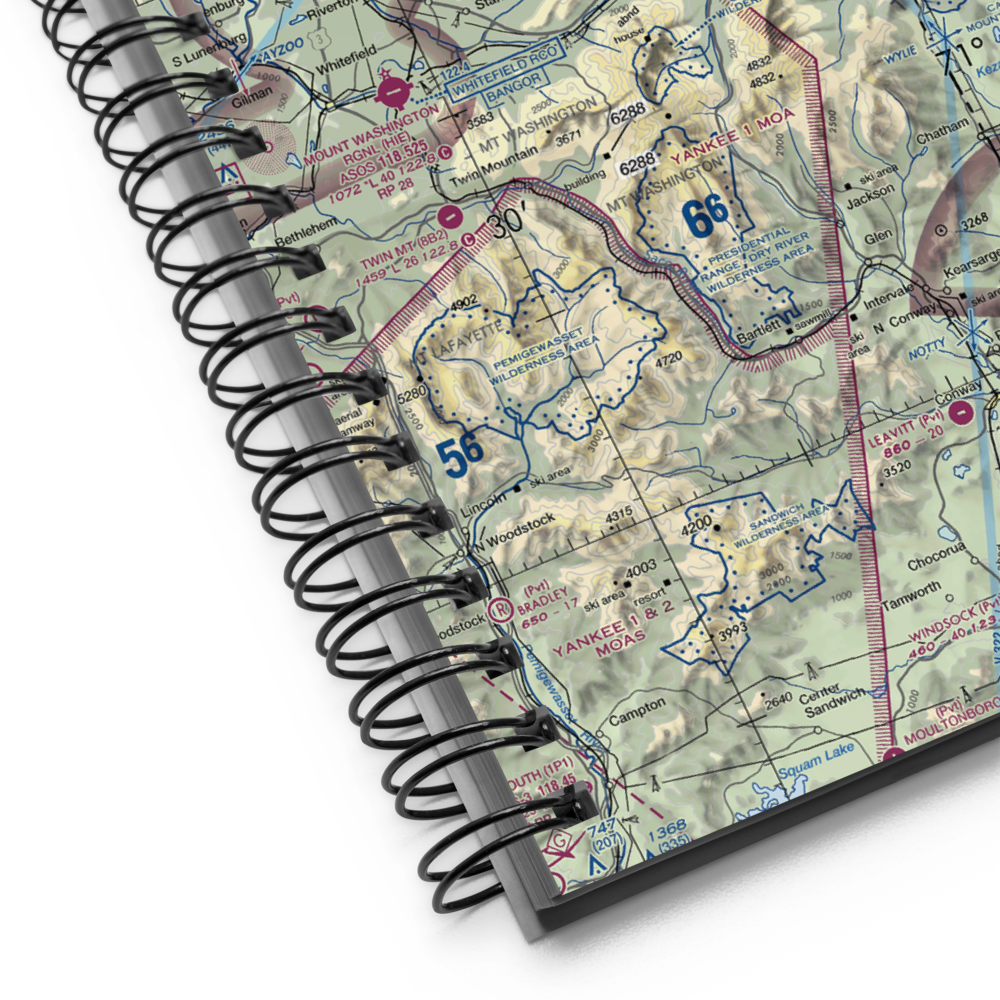 Gorham Airport (2G8) VFR Sectional Notebook 