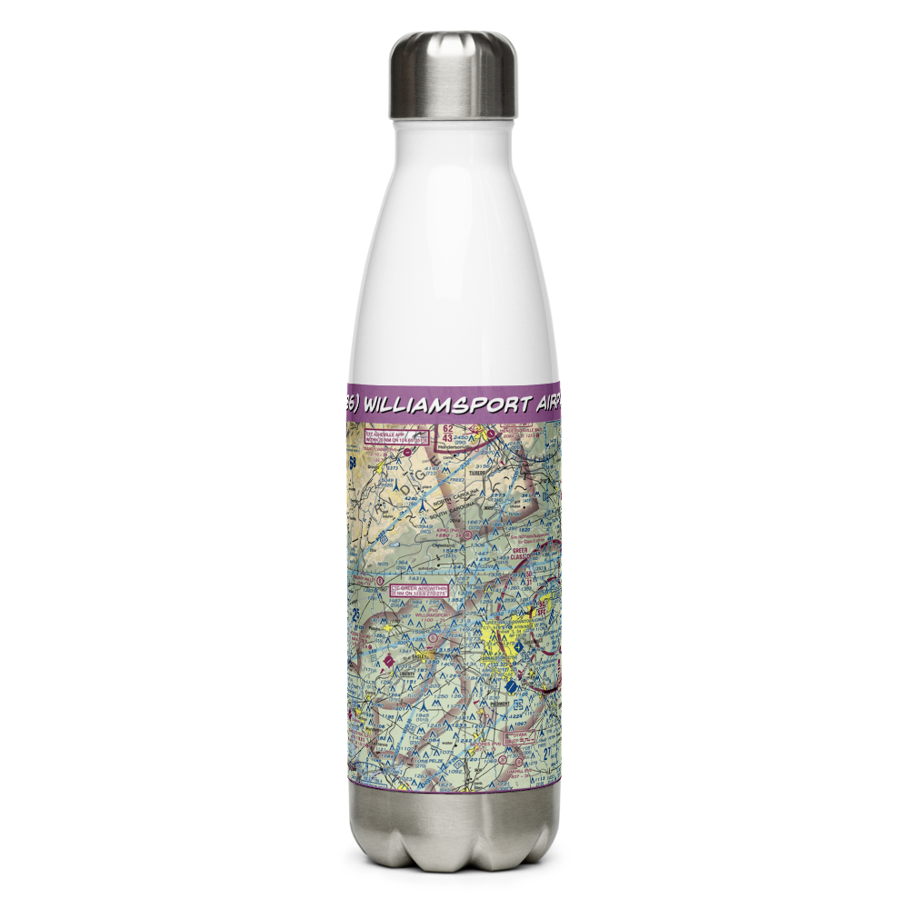 Williamsport Airpark (SC86) VFR Sectional Water Bottle 