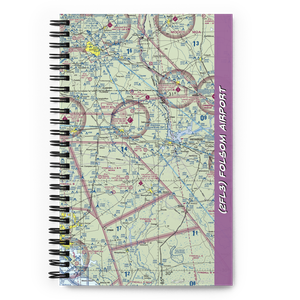 Folsom Airport (2FL3) VFR Sectional Notebook