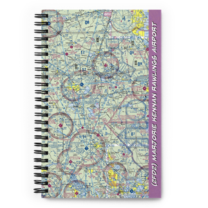 Marjorie Kennan Rawlings Airport (2FD2) VFR Sectional Notebook