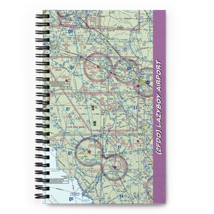 Lazyboy Airport (2FD0) VFR Sectional Notebook