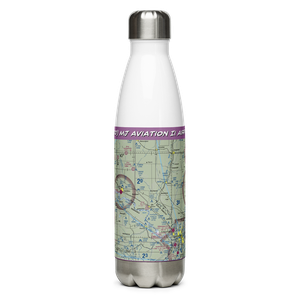 Mj Aviation Ii Airport (SD00) VFR Sectional Water Bottle